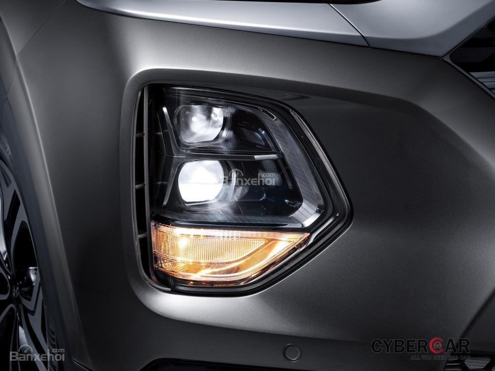 Đèn pha và đèn sương mù xe Hyundai Santa Fe 2019-2020 