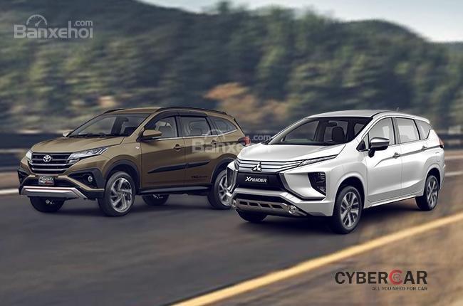 Bộ đôi xe nhập giá rẻ sắp về Việt Nam: Chọn Mitsubishi Xpander hay Toyota Rush?