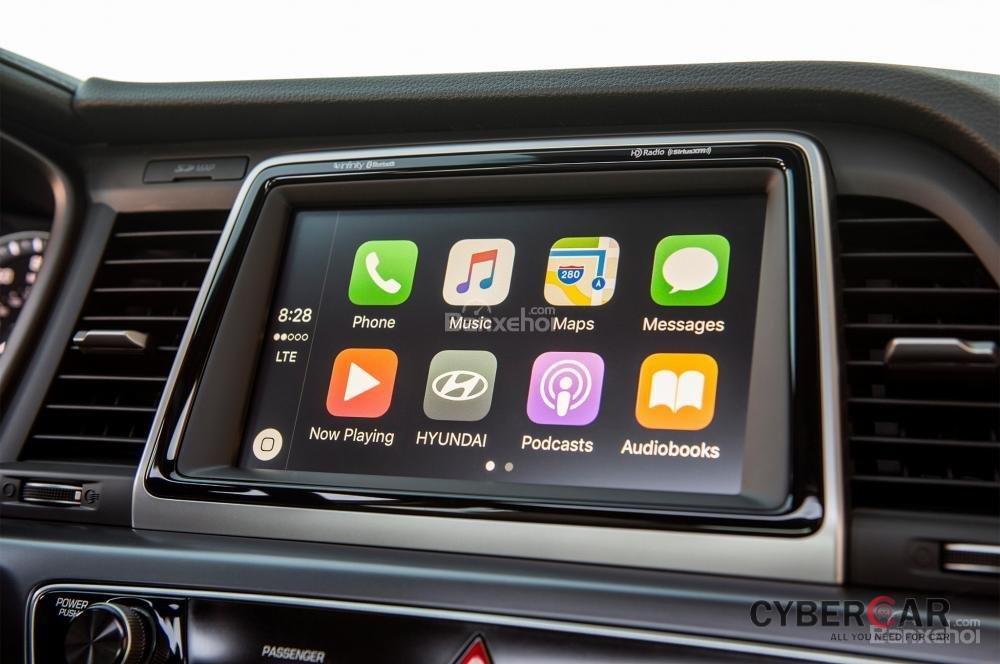 Ưu điểm của Hyundai Sonata 2019 - Giao diện màn hình cảm ứng được tái thiết kế z