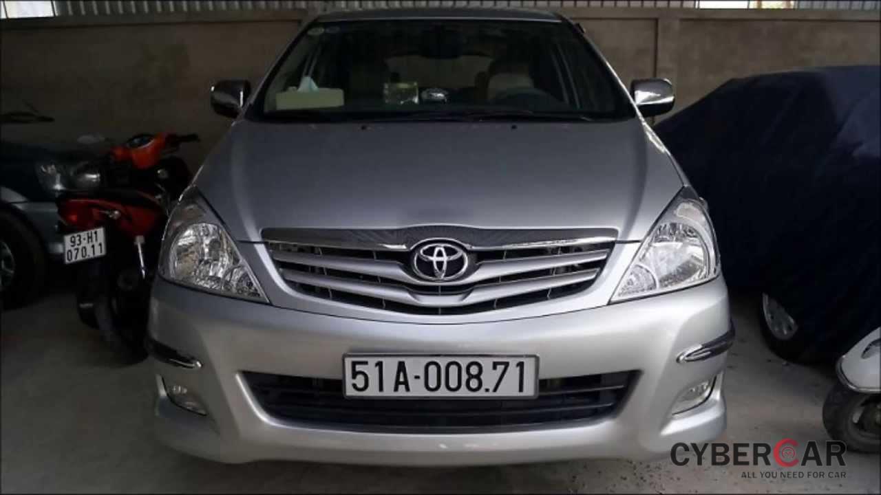Xe cũ tốt nhất tầm giá 600 triệu đồng: Toyota Innova 2010.