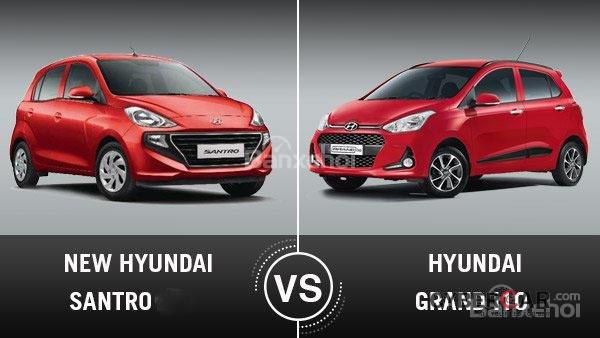 So sánh Hyundai Grand i10 và Hyundai Santro - Đâu là xe cỡ nhỏ giá rẻ cho khách Việt