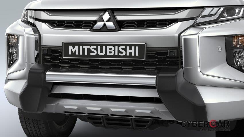Ảnh chụp cản trước xe Mitsubishi Triton 2019 