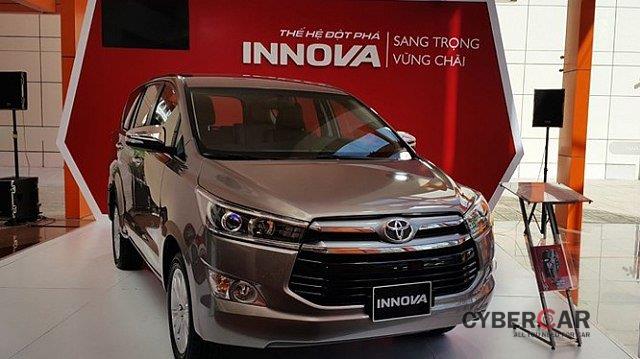 Giá lăn bánh xe Toyota Innova 2019 bản nâng cấp mới nhất.