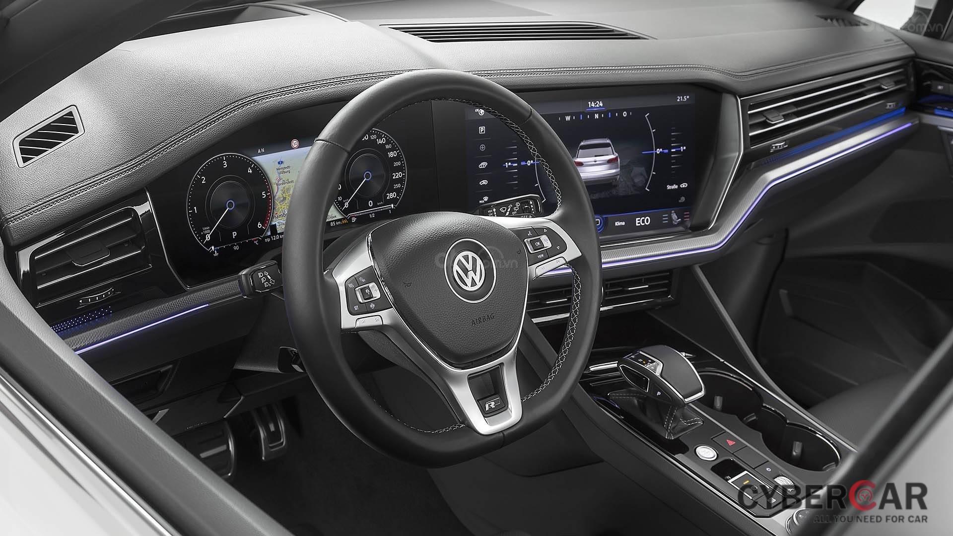 Nội thất xe Volkswagen Touareg 2019