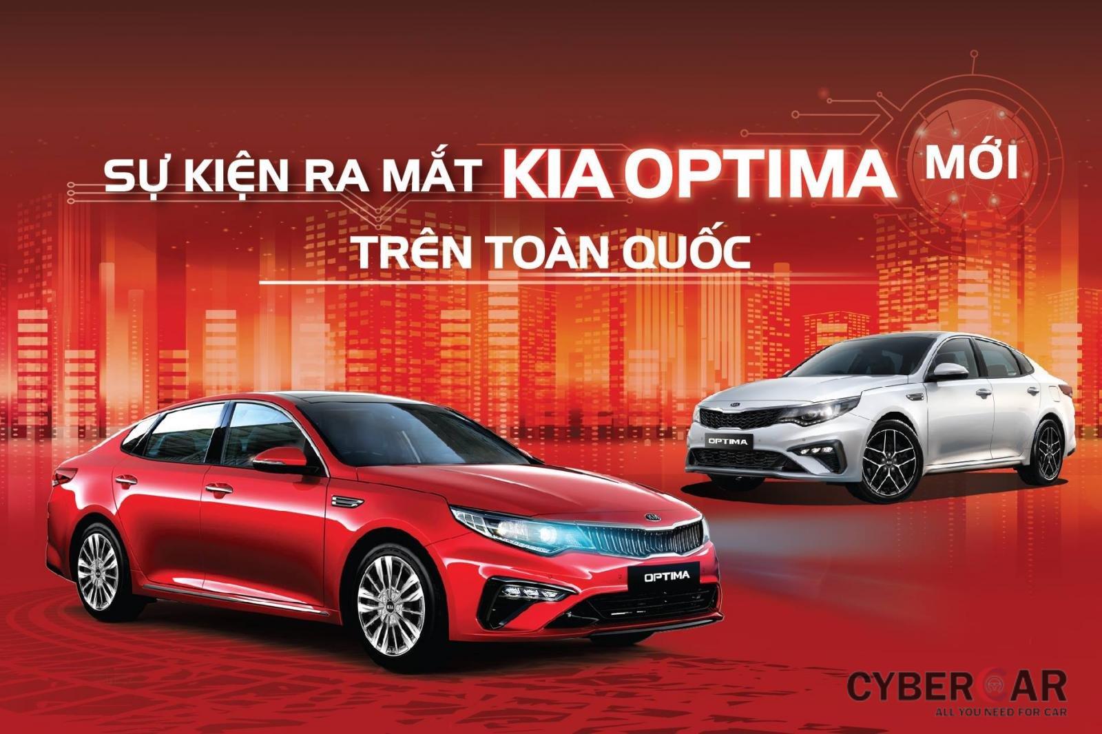 Kia Optima 2019 sẽ chính thức ra mắt thị trường Việt vào ngày 20/4.