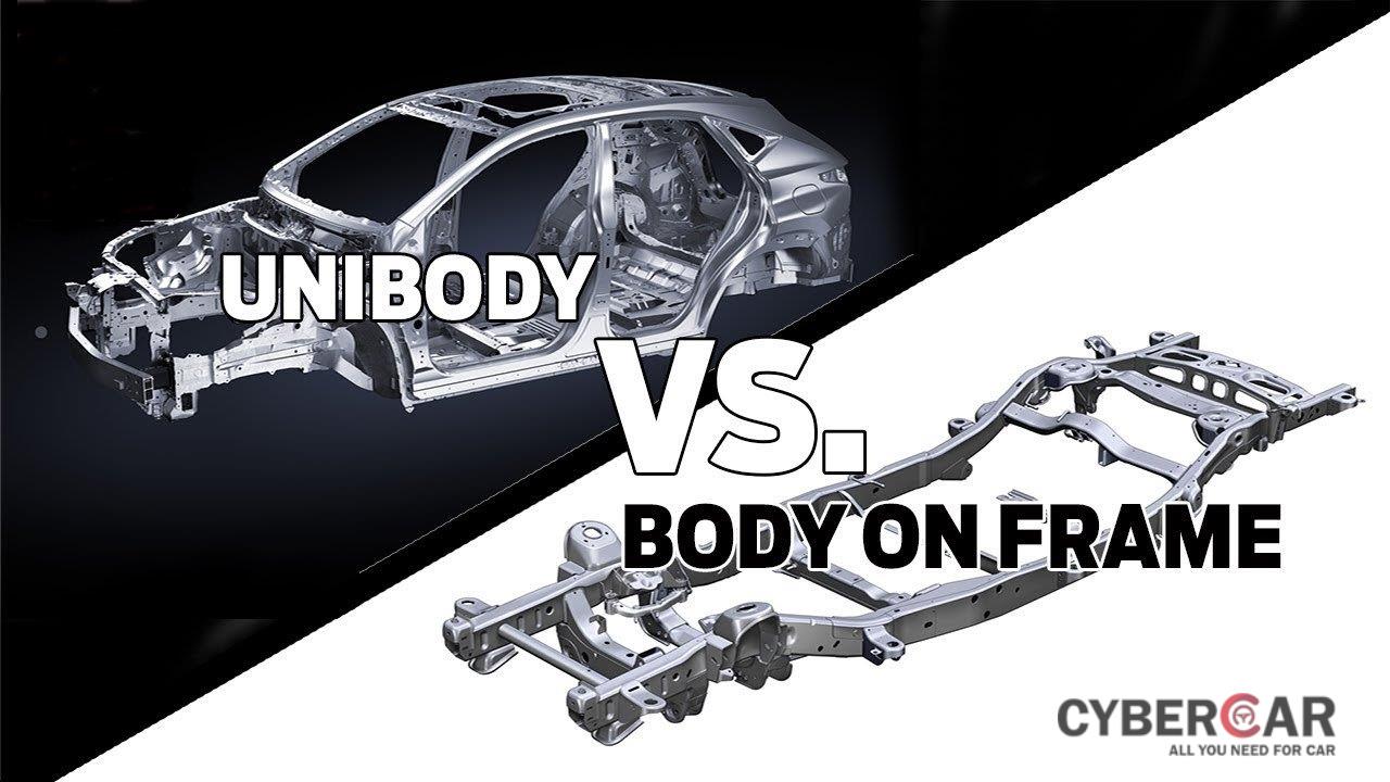 Xe SUV và CUV có kết cấu khung gầm xe khác nhau.
