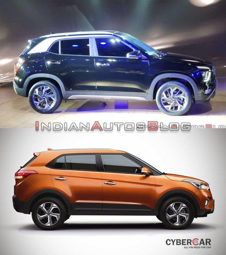 So sánh nhanh Hyundai Creta 2020 và Hyundai Creta 2018: Mẫu xe mới táo bạo hơn.