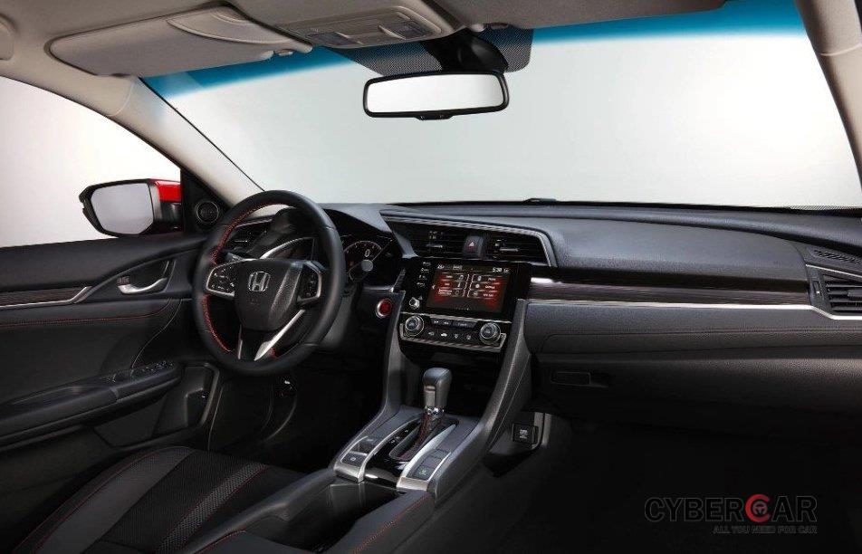Khoang cabin của Honda Civic 2019.