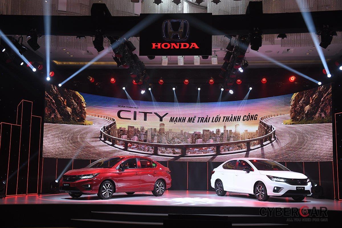 Honda City 2021 ra mắt với 3 phiên bản tại Việt Nam.