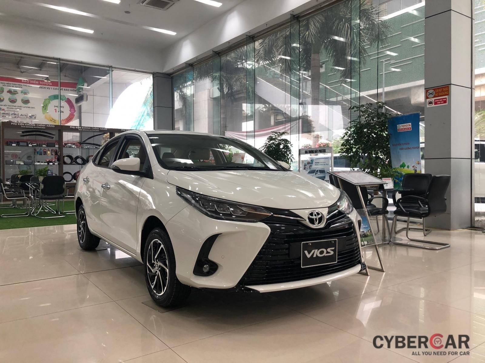 Giá lăn bánh Toyota Vios 2021 mới nhất.