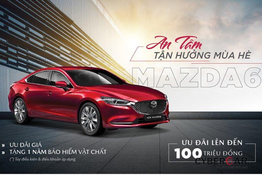 Mazda6 ưu đãi đến 100 triệu đồng 1