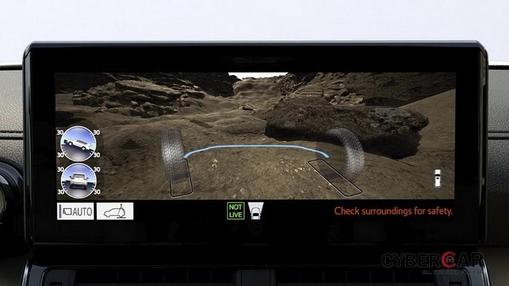 Toyota Land Cruiser 2022 có công nghệ Multi-Terrain Monitor