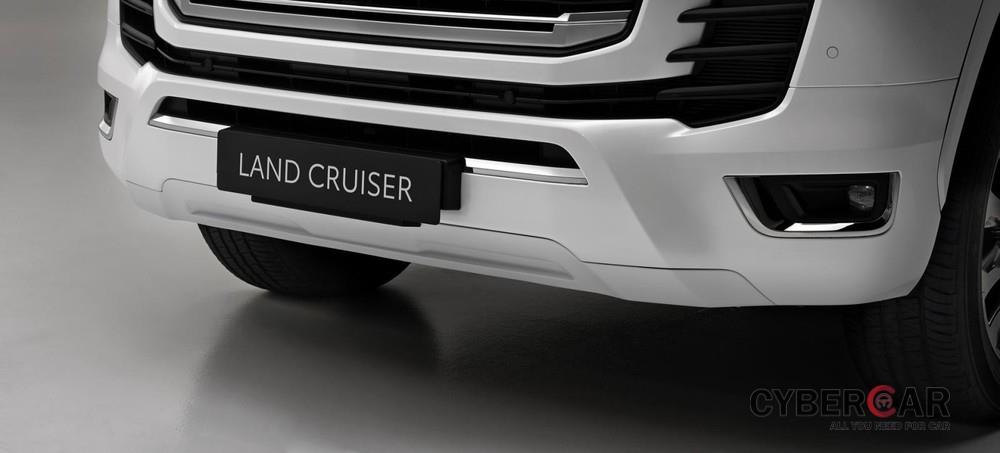 Thiết kế cản trước của Toyota Land Cruiser 2022 