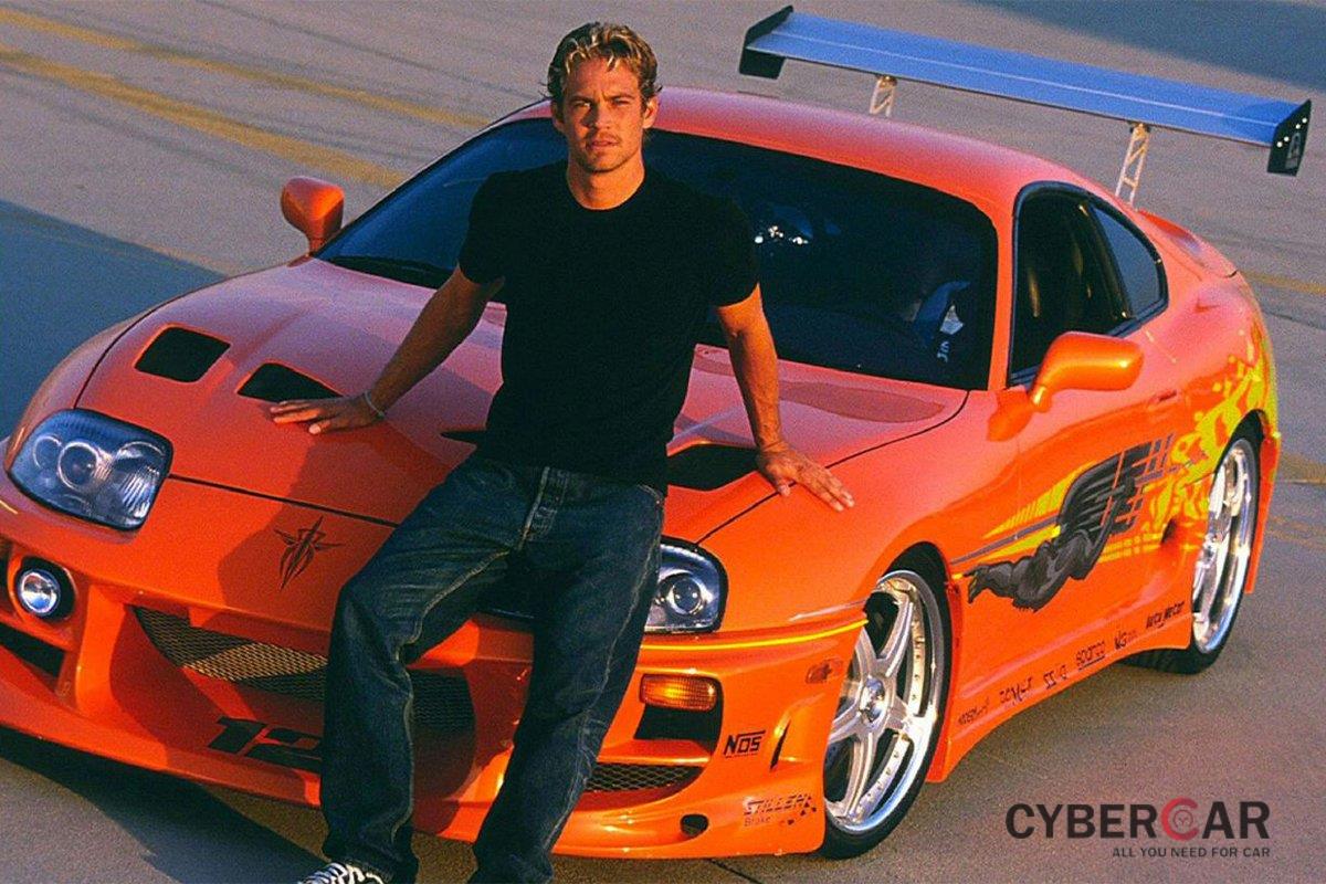 Chiếc Toyota Supra này gắn liền với hình ảnh diễn viên quá cố Paul Walker.
