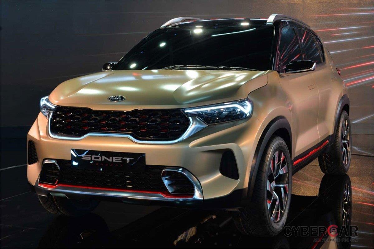 Kia Sonet 2021 thế hệ mới dự kiến ra mắt thị trường Việt cuối năm nay.