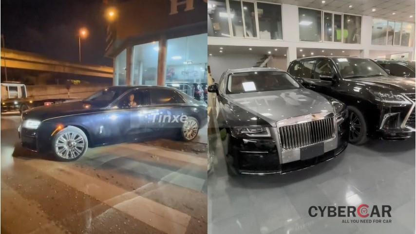 Hình ảnh hiếm hoi của Rolls-Royce Ghost 2021 đầu tiên Việt Nam