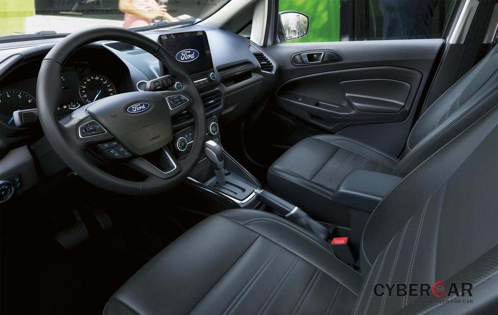 Nội thất bên trong Ford Ecosport hiện đại, thực dụng và tiện nghi.