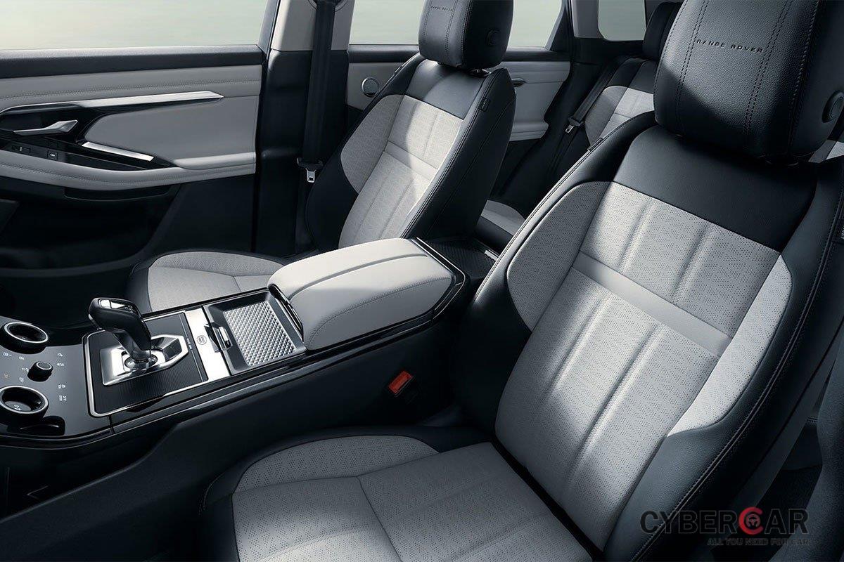 Ghế ngồi trên Range Rover Evoque L được thiết kế sang trọng.