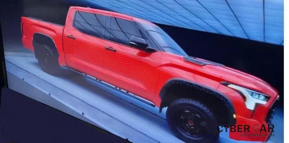 Toyota Tundra TRD Pro 2022 dùng vành 18 inch và lốp chạy toàn địa hình
