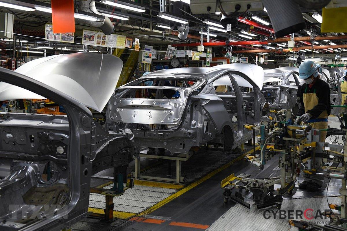 Tình trạng thiếu hụt các bộ phận sản xuất tại Đông Nam Á buộc Toyota phải tạm dừng sản xuất.