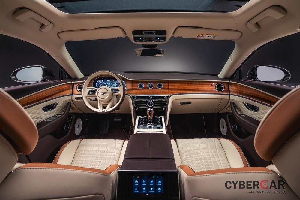 Nội thất sang trọng của Bentley Flying Spur Hybrid Odyssean Edition 2022