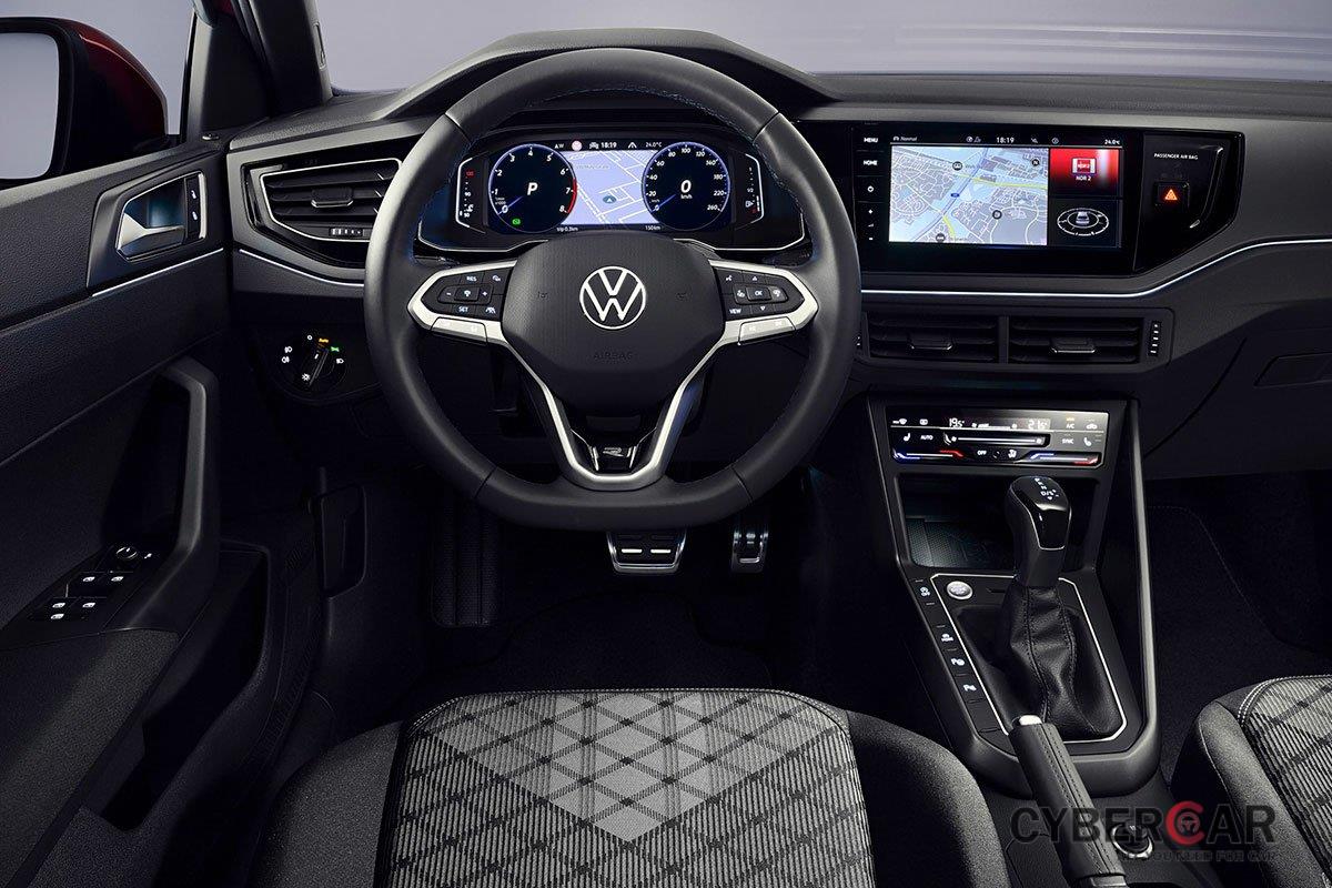 Volkswagen Taigo 2022 bảng điều khiển trung tâm