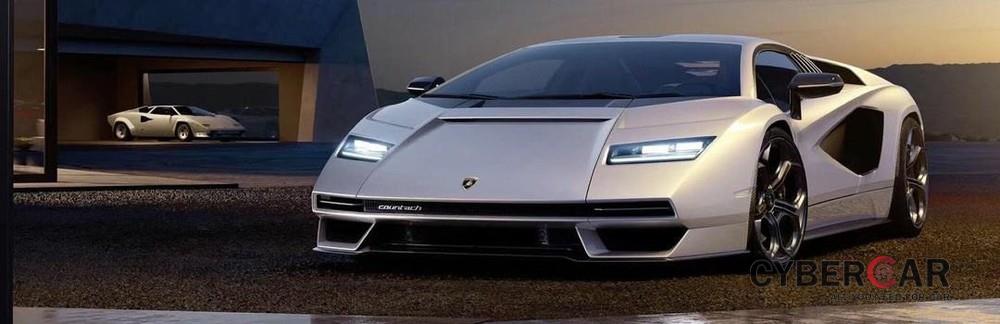 Hình ảnh rò rỉ của Lamborghini Countach 2022