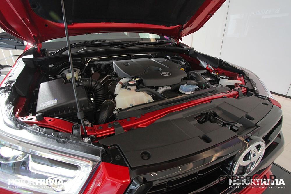Toyota Hilux GR Sport 2021 gầm cao và gầm thấp dùng chung động cơ