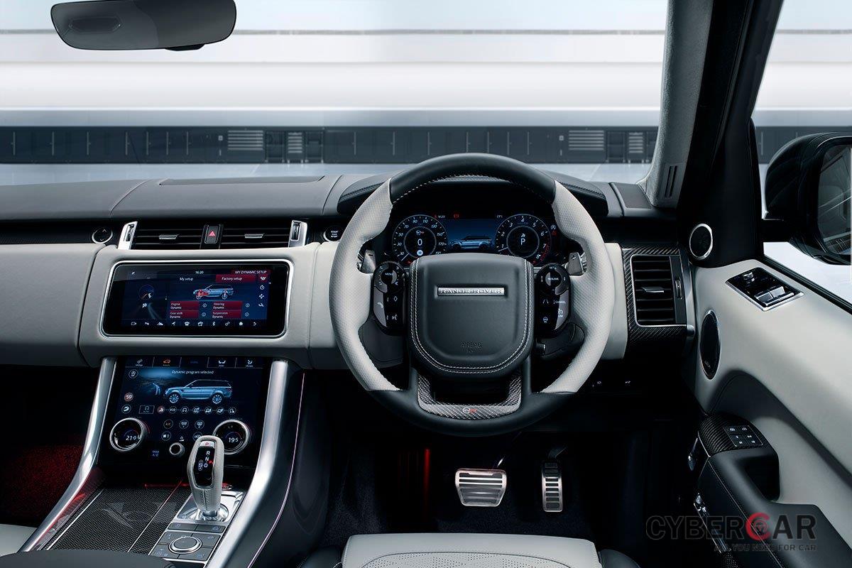 nội thất của Land Rover Range Rover Sport SVR Ultimate.