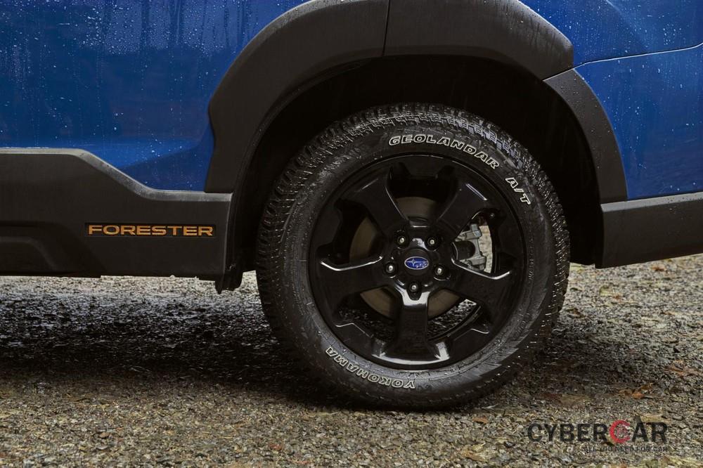 Vành 17 inch của Subaru Forester Wilderness 2022